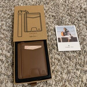 Andar x Daryl-Ann Denner “The Denner” Chocolate Compact Wallet